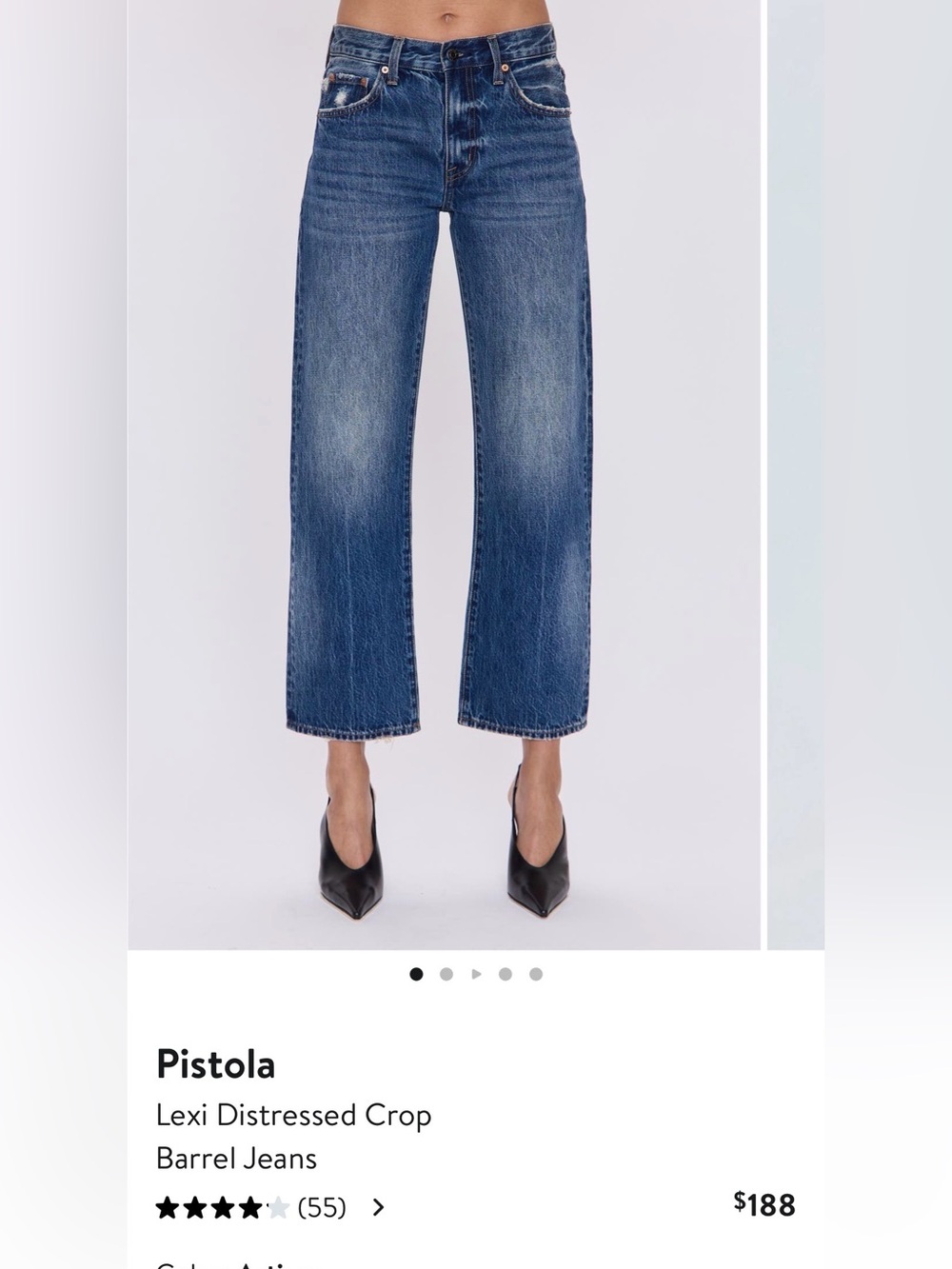 Pistola Lexi Crop NWOT